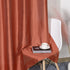 Adore the Decor™ Faux Silk 54 x 84 in. Single Grommet Curtain Panel